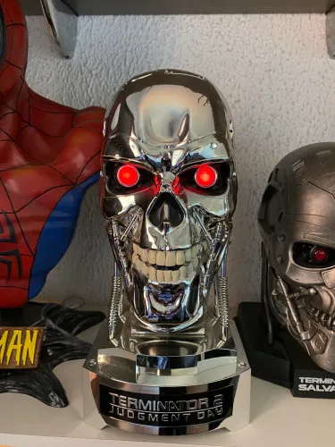 Exterminador do futuro 2 blu - ray 6 discos com cabeça T800