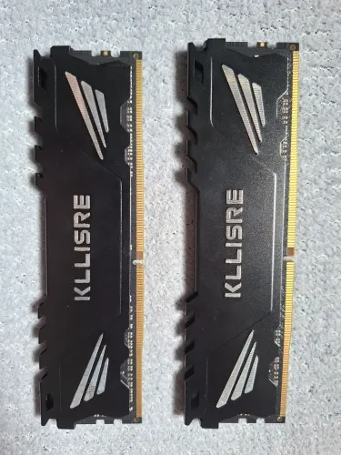 Memoria ram dois pentes de 8gb ddr4