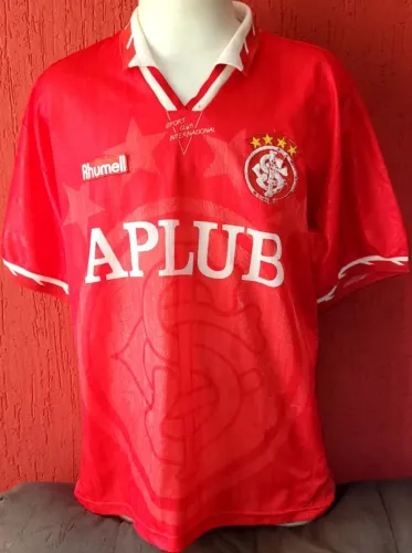 Camisa do Internacional 1996, #10 Tam: GG Rhumell.