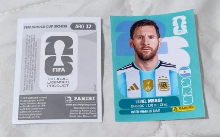 Figurinha Lionel Messi