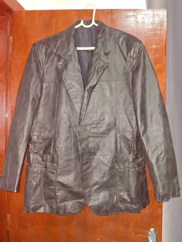 Blazer masculino couro CGC
