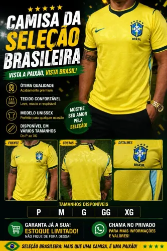 Camisa seleção brasileira 