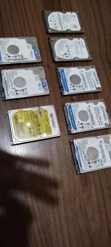 HD de notebook 1tera e 500 gb