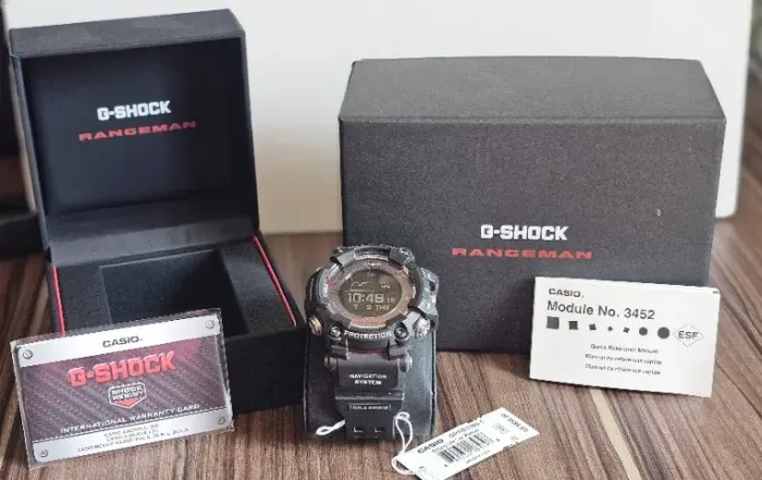 Casio G-Shock Rangeman GPR 1000 B-1 Semi-Novo