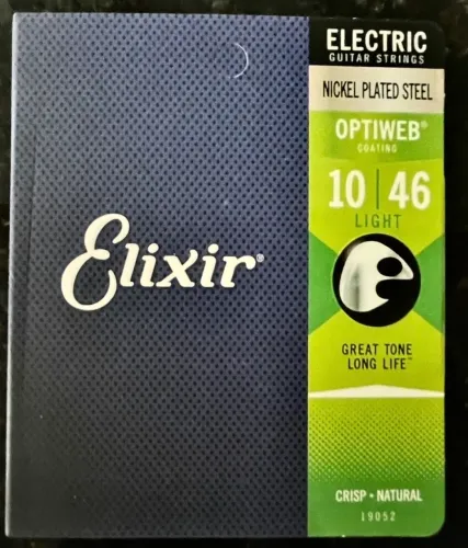 Encordoamento Elixir para guitarra 010