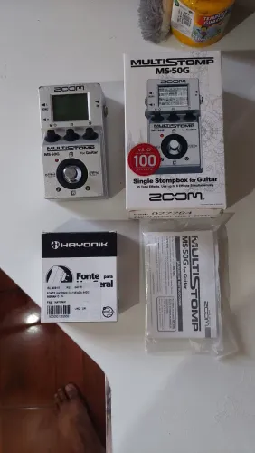 Pedaleira Zoom MS50G ZERADA