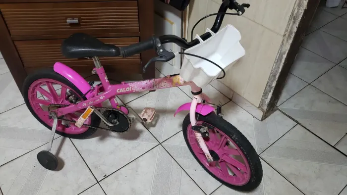 Caloi aro 16 Babie com rodas de apoio!