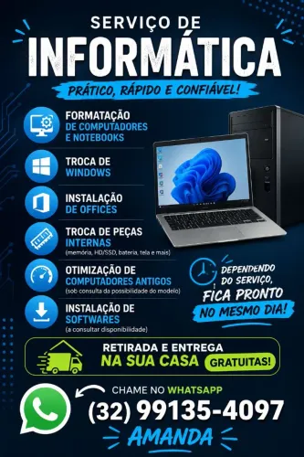 Manutenção Computadores e Notebooks