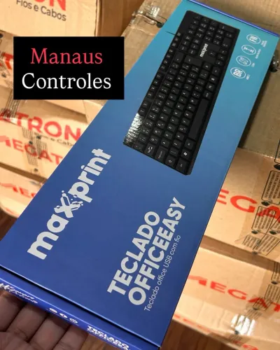 Teclado Office Easy 107 Teclas Padrão ABNT 2 