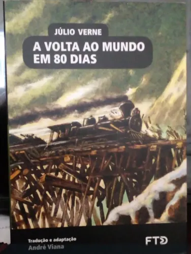Livro A volta ao mundo em 80 dias