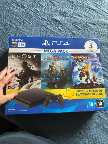Ps4 1tb mídia física 