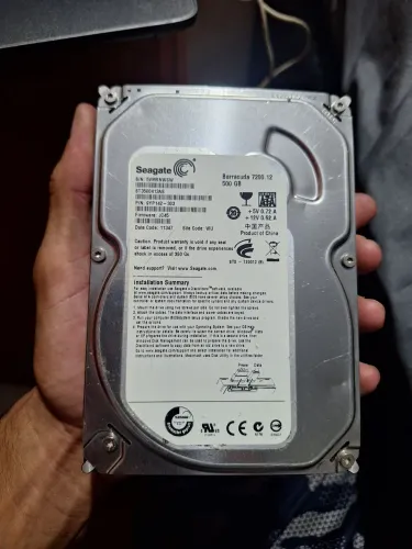 HD 500GB Seagate Barracuda 7200Rpm Sata 