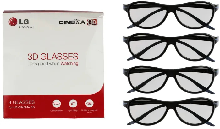 3D glasses LG (4 óculos)