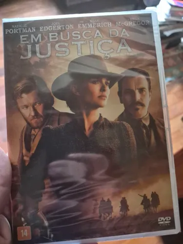 Dvd em busca de justiça (lacrado)