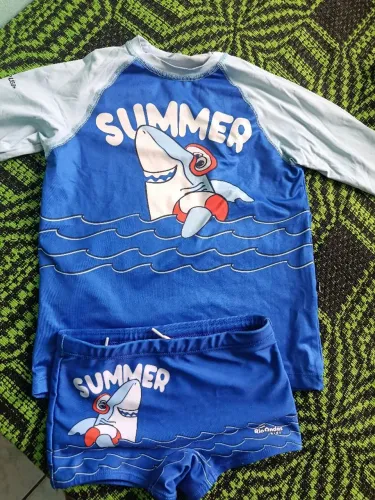 Conjunto proteção UV infantil