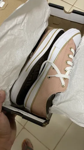 ? Tênis Converse All Star Original Rosa Novo Tam 39