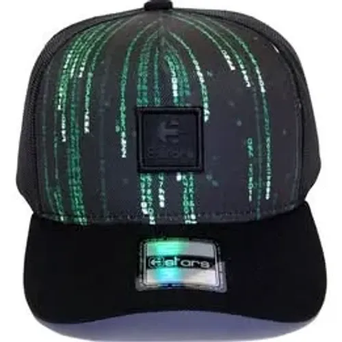 Boné E-STARS Technology Aba Curva Preto