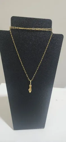 CORDÃO DE OURO, PRATA BANHADA A OURO