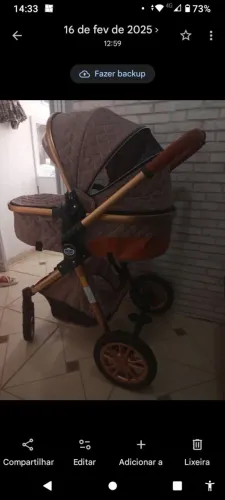 Vendo carrinho de bebê Moisés 