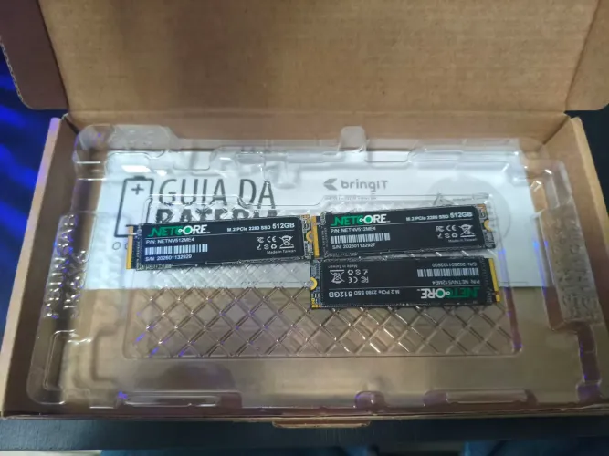 SSD NETCORE 512GB NVME NOVO