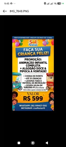 Animação infantil 