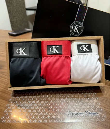 KIT de LUXO de CUECAS + caixinha MDF