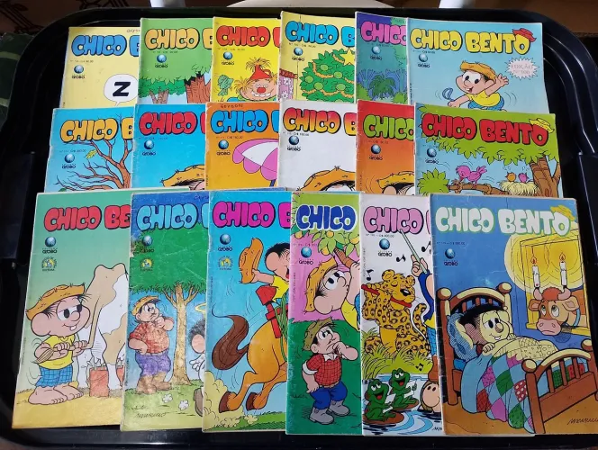Lote de Revistas Chico Bento 36 volumes Editora Globo 