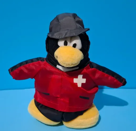 Club do Penguin Pelúcia Rescue Squad Jakks Pacific(Leia a descrição)