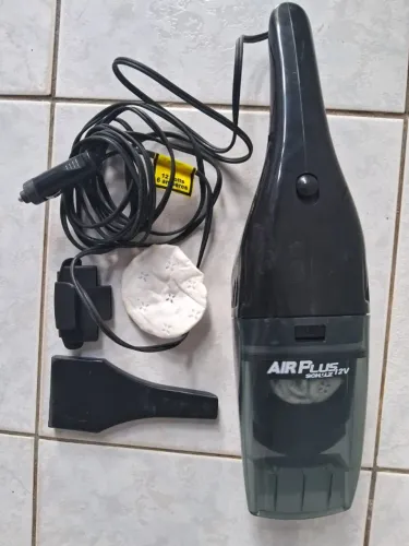Aspirador de Pó para Carro 12 V 70 W Air Plus Schulz Automotivo Com Cabo R$ 35,00