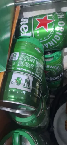 Barril heinekem vazio 