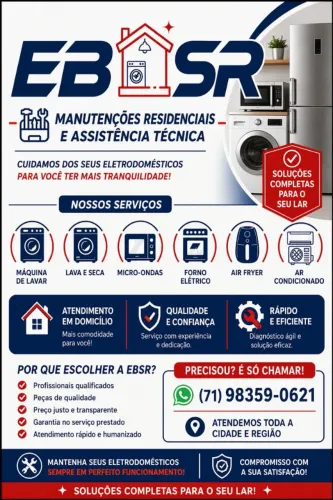 Assistência técnica móvel residencial