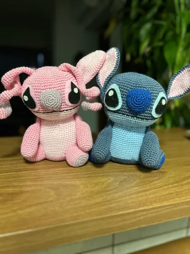 Crochê Stich e Angel