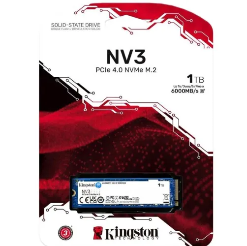 Ssd nvme m.2 1tb Kingston 