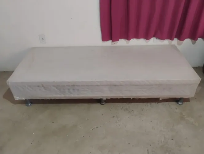 Base cama box solteiro