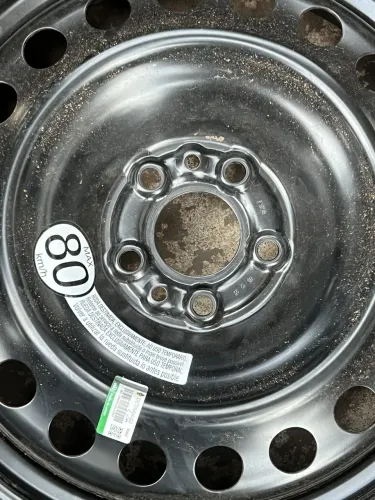 Roda Estepe Fino Aro 16 5 Furos Fiat Fastback 2023 Original