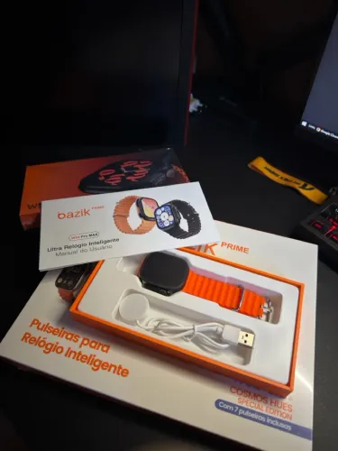 RELOGIO SMART WATCH W54 PRO MAX BAZIK PRIME