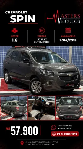 Chevrolet Spin LTZ 1.8 8V Econo.flex 5P Aut. 2015
