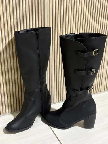 Bota Feminina Cano Longo