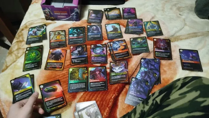 Lote 589 Cartas Riftbound Tcg