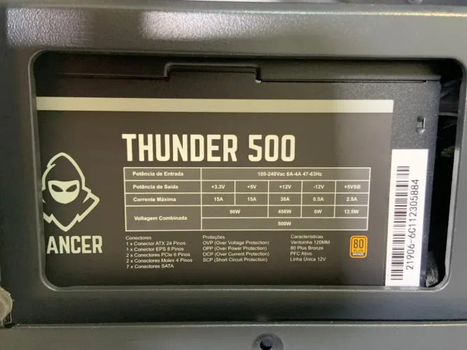 PC Gamer Ryzer 5, 1660 super, ssd 1tb, 16gb de ram, 