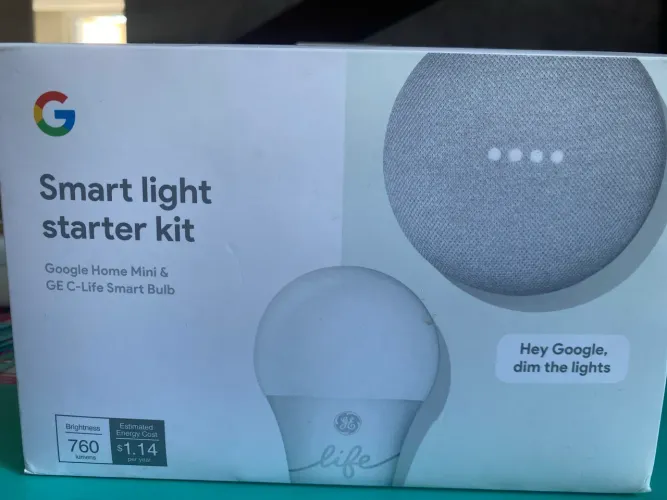 Google Home com lâmpada estilo Alexa 