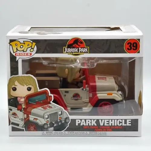 Funko Pop! Jurassic Park Park Vehicle #39! LEIA A DESCRIÇÃO