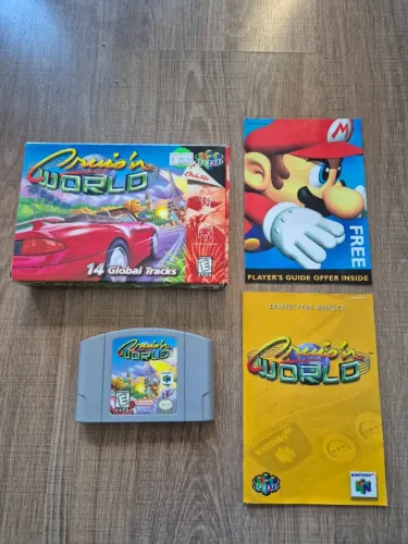 Fita de N64 Cruis'n World + Caixa e Manual