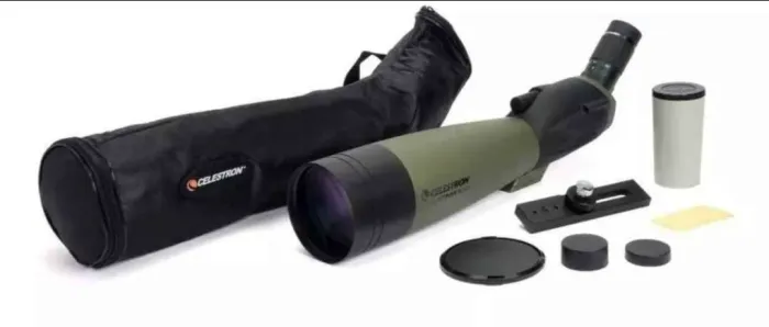Luneta Telescópio Terrestre Celestron Ultima 100 Bak4 45°