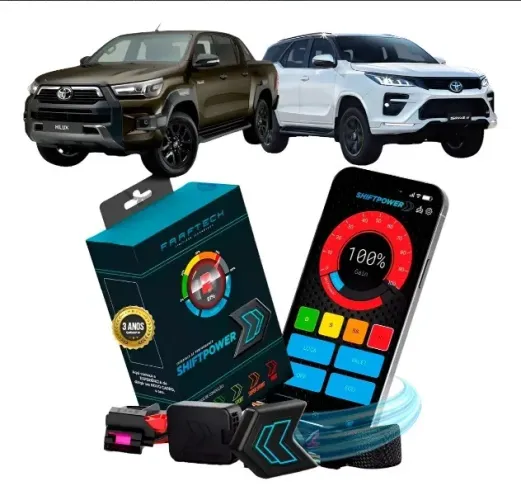 Modulo Acelerador Pedal Shiftpower Nova Versao App HILUX/SW4