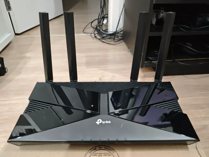 Roteador TP-Link EX511 Wi-Fi 6 Ax3000 dual band gigabit