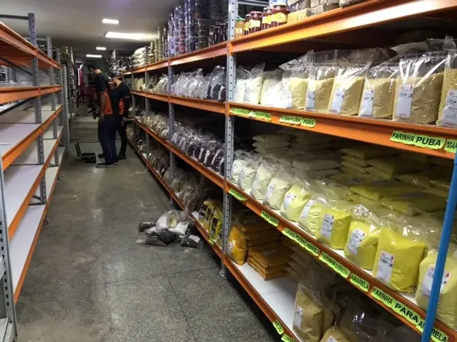 porta palhetes pra estoque com capacidade de peso 