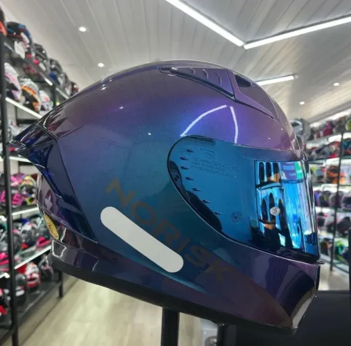 Capacete Norisk flow novo 2 viseiras