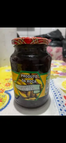 Bananada com mel da roça