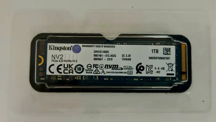 Nvme Kingston 1TB (novo)